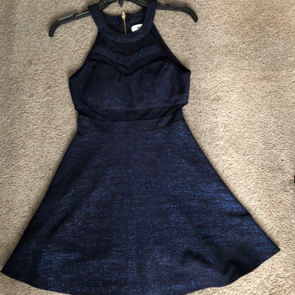 Emerald Sundae Blue Sparkly Dress